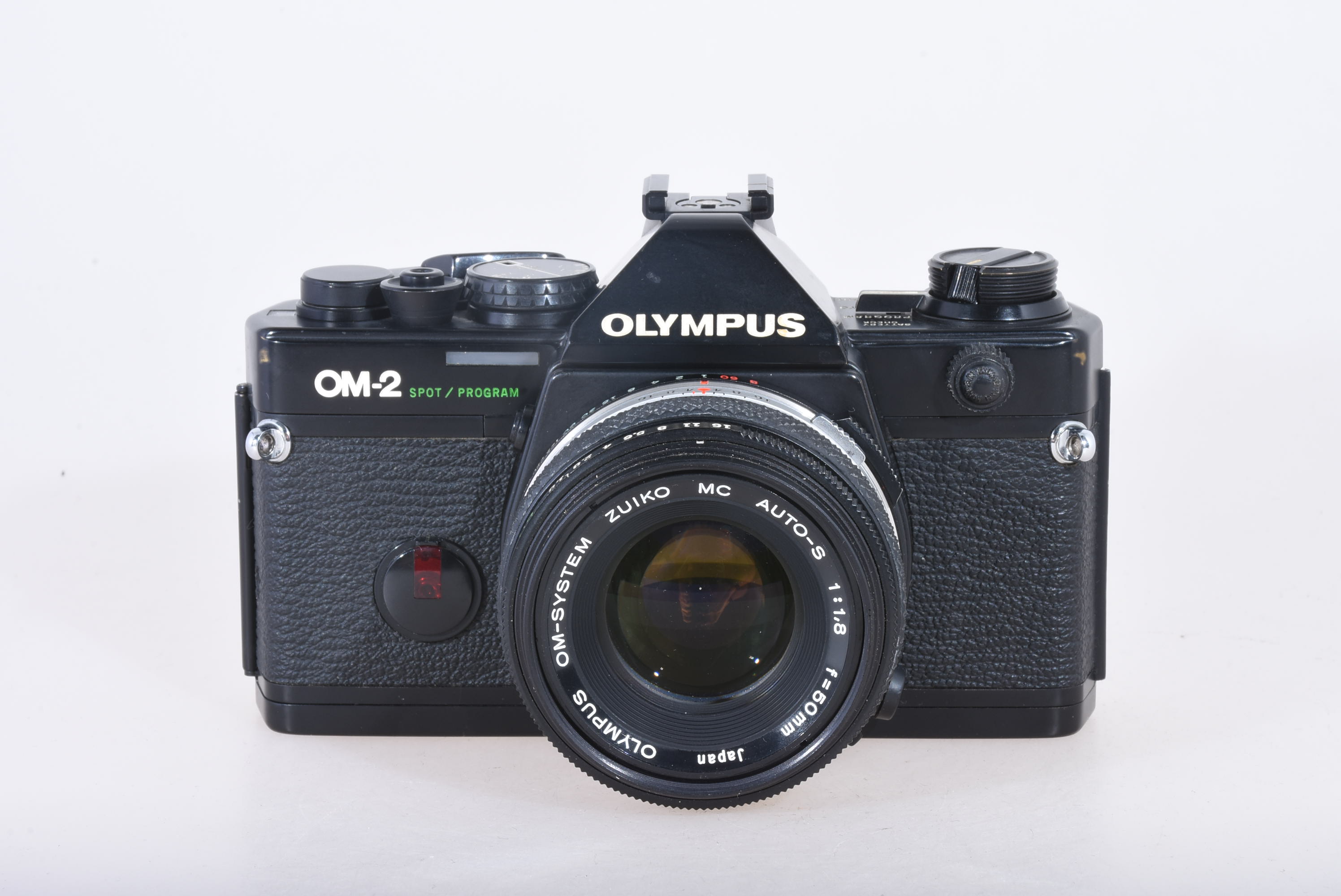Olympus OM-2 Spot/Program Gehäuse + 50mm 1,8 Bild 01