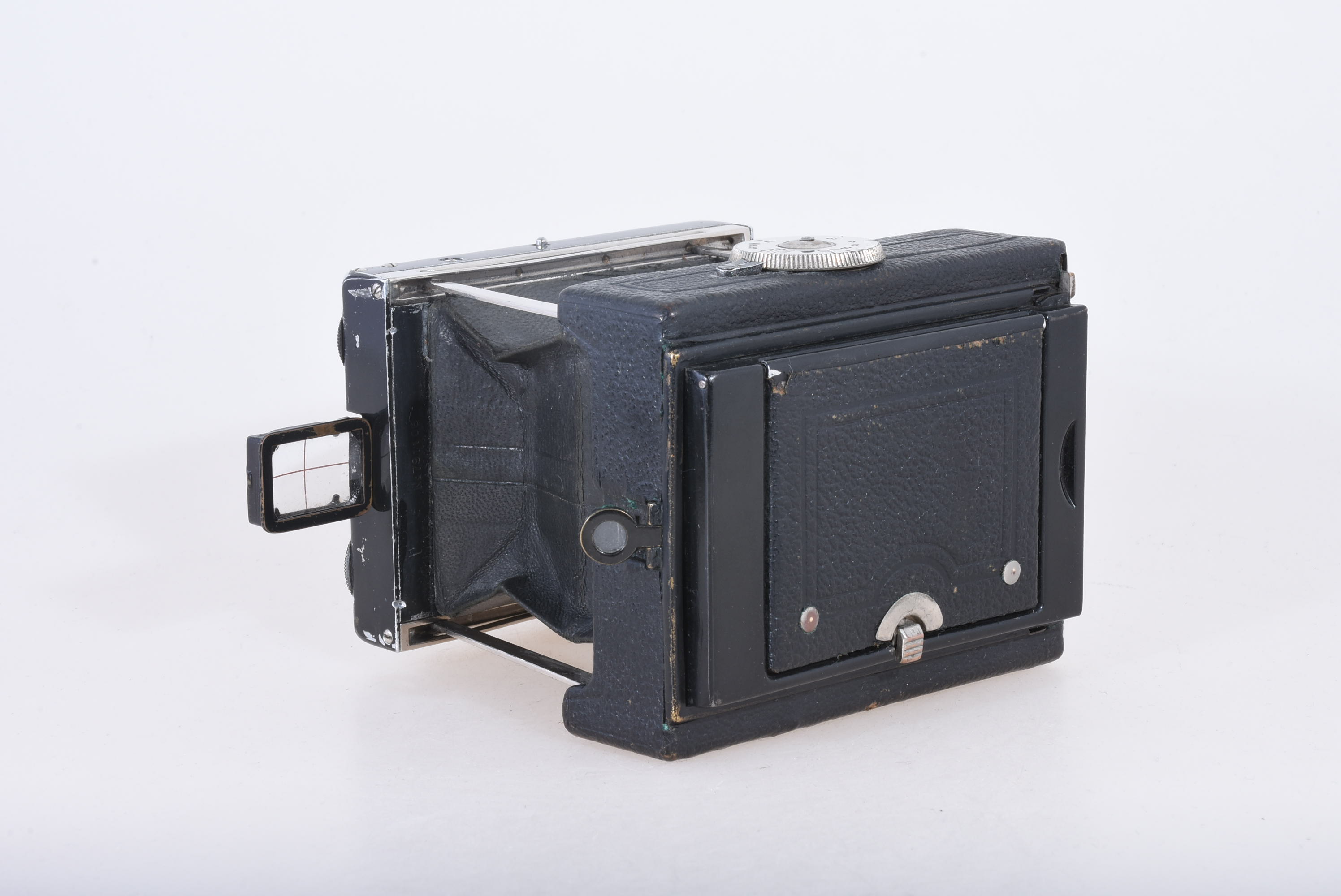 Goerz Tenax 7,5cm 6,8, 6x4,5 Klappplattenkamera mit 3 Filmhaltern Bild 02