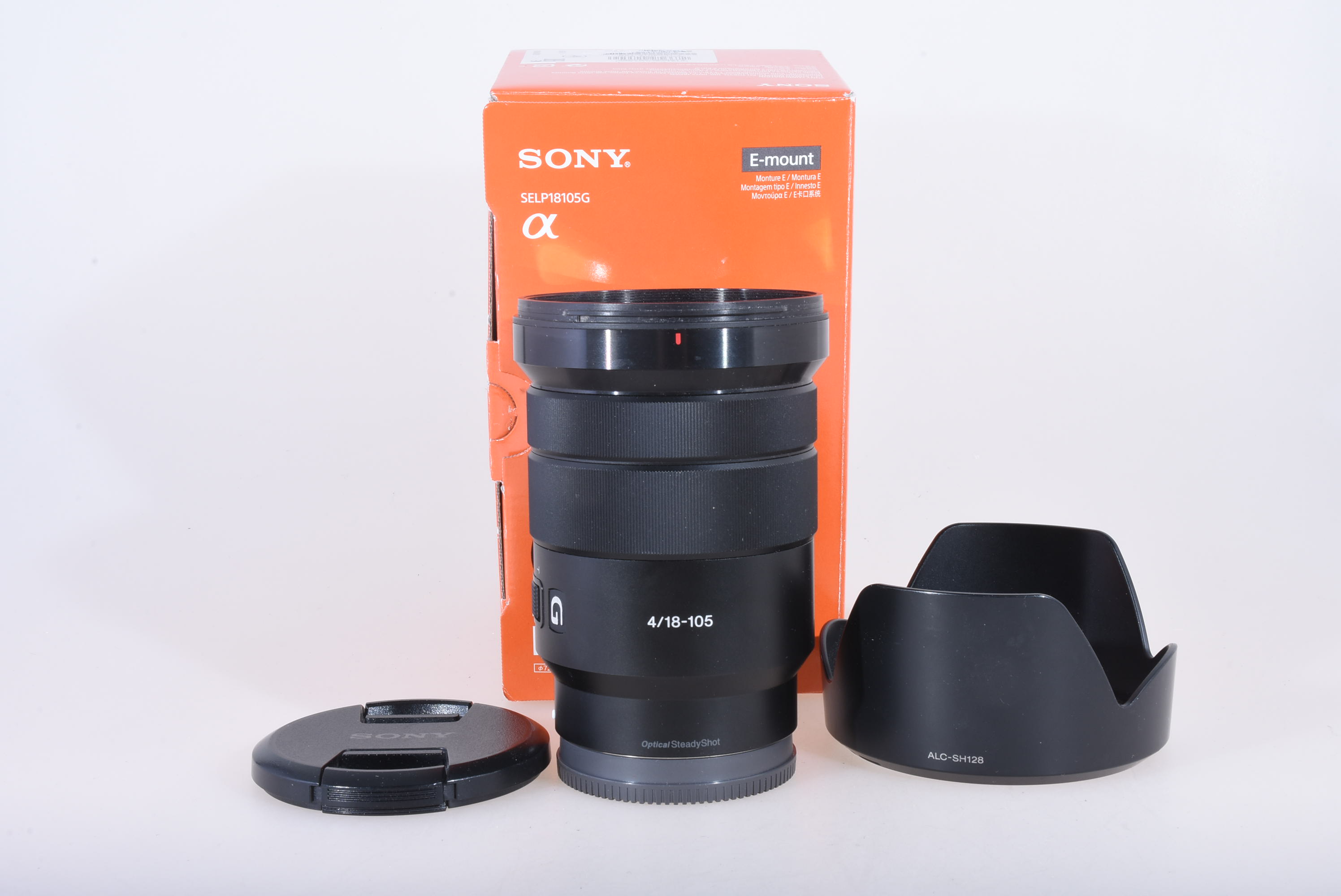 Sony E PZ 18-105mm 4,0 G OSS + Sonnenblende