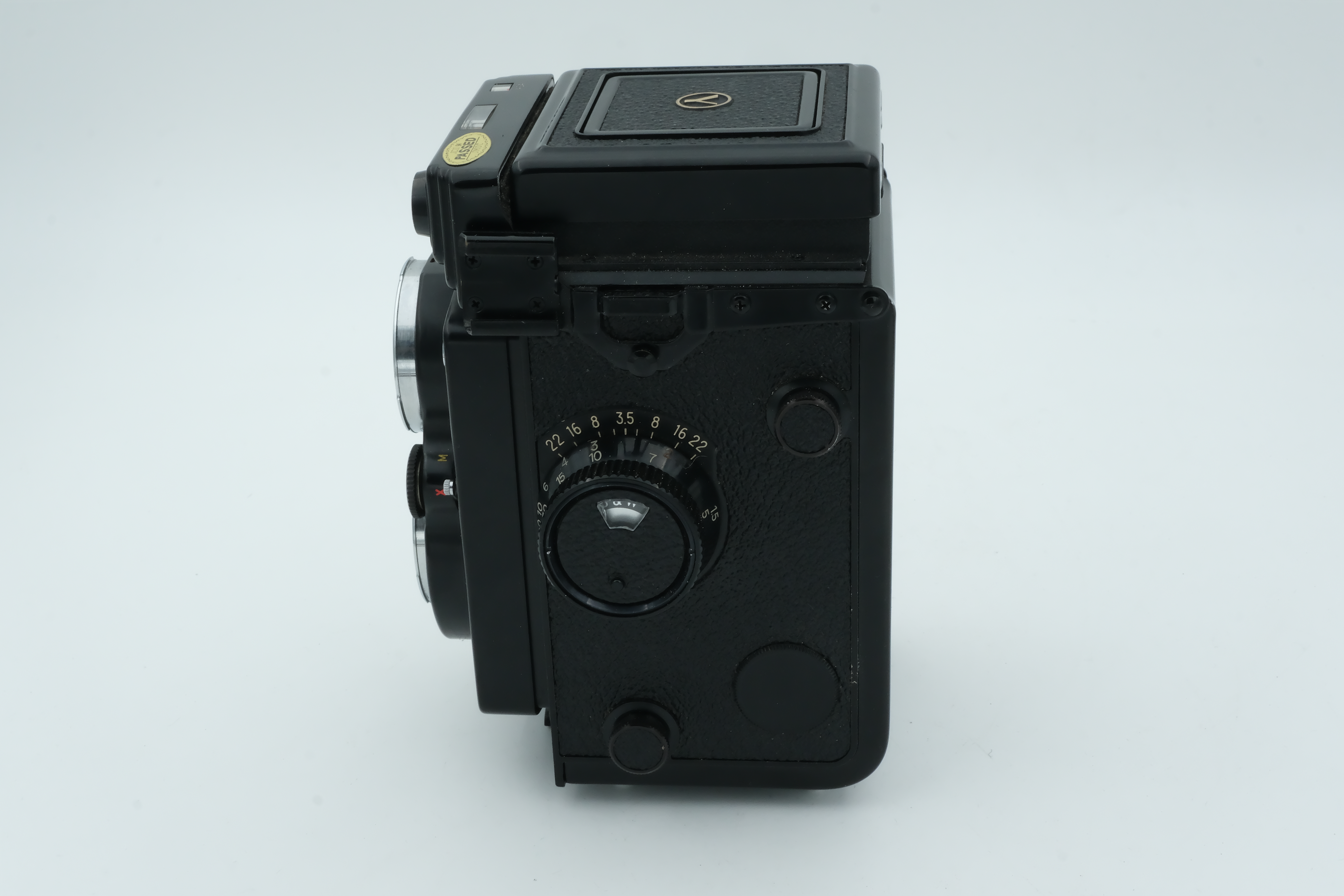Yashica Mat 124 G 6x6 Kamera + Televorsatz + Weitwinkelvorsatz Bild 02