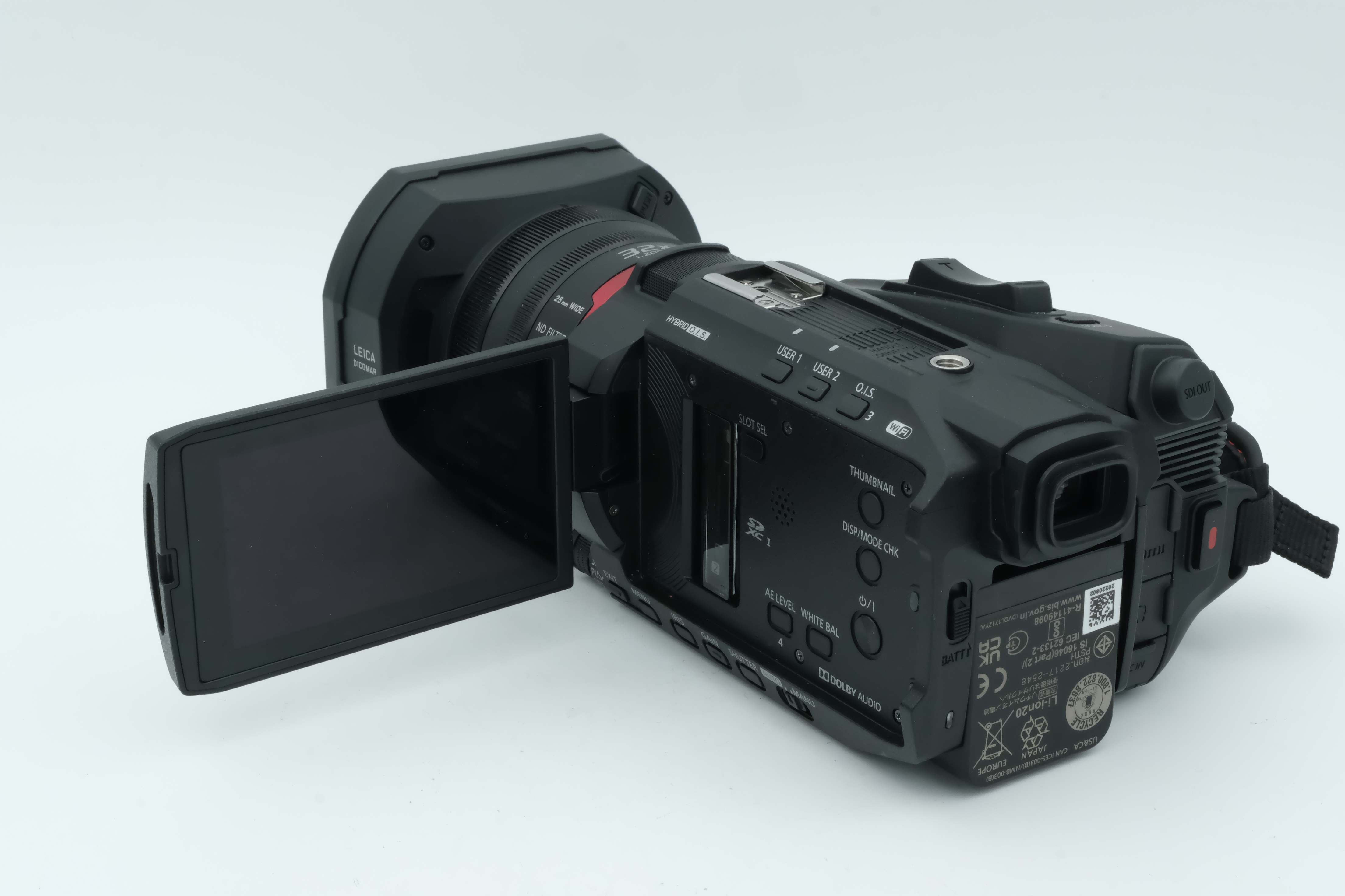 Panasonic HC-X2000 Videokamera, 1 Jahr Garantie Bild 02
