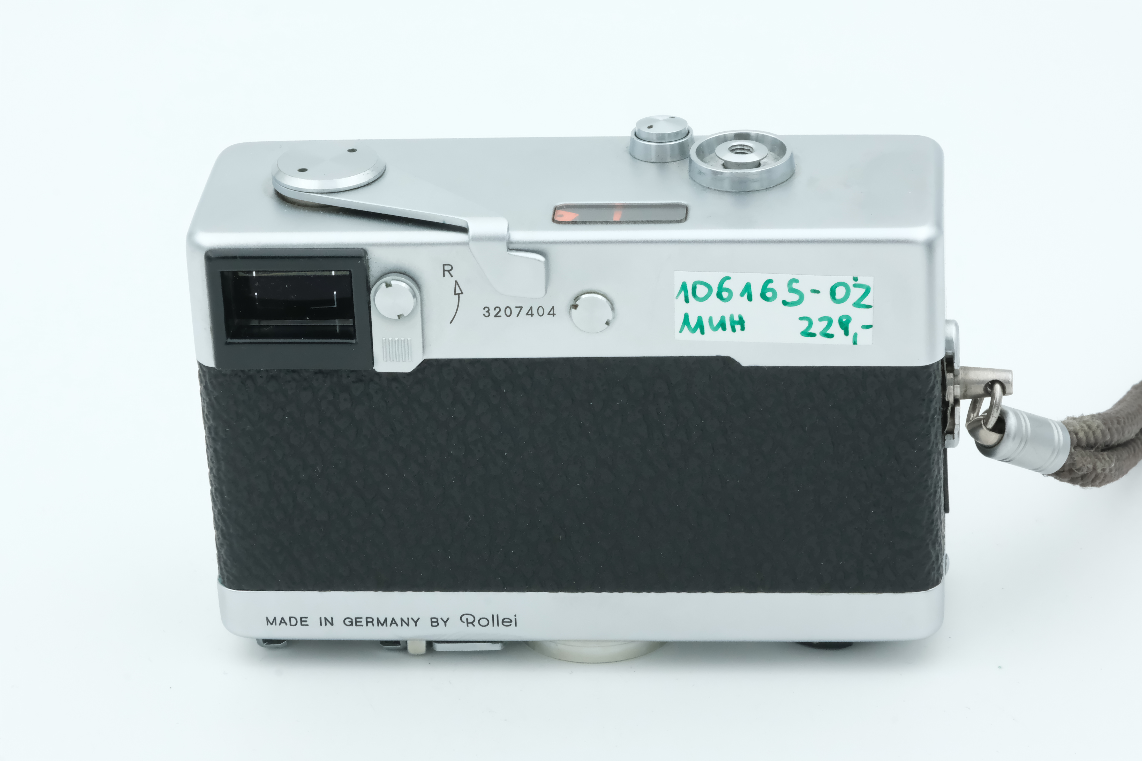 Rollei 35, Tessar 40mm 3,5 Made in Germany + Tasche Bild 02