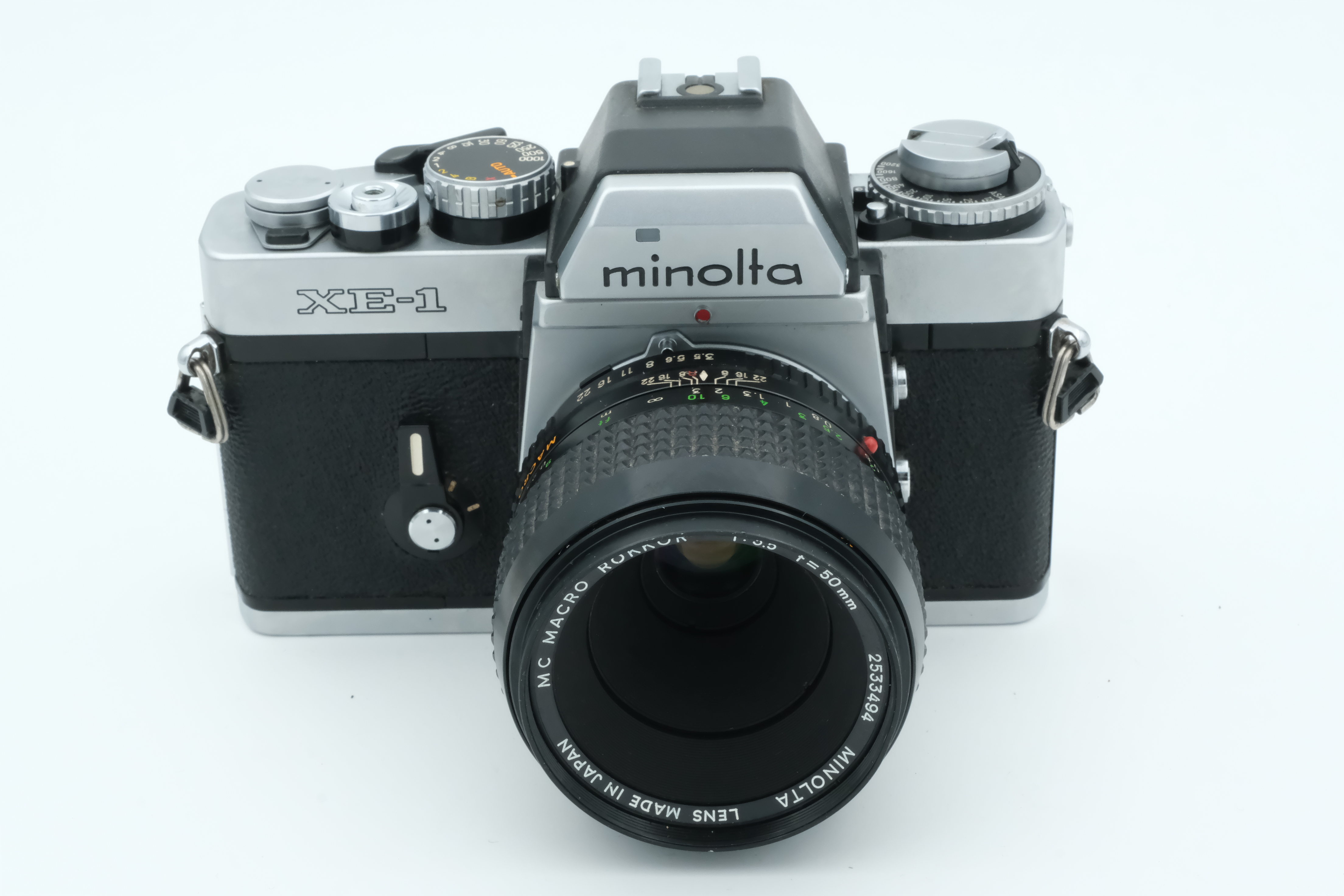 Minolta XE-1 + 50mm 3,5