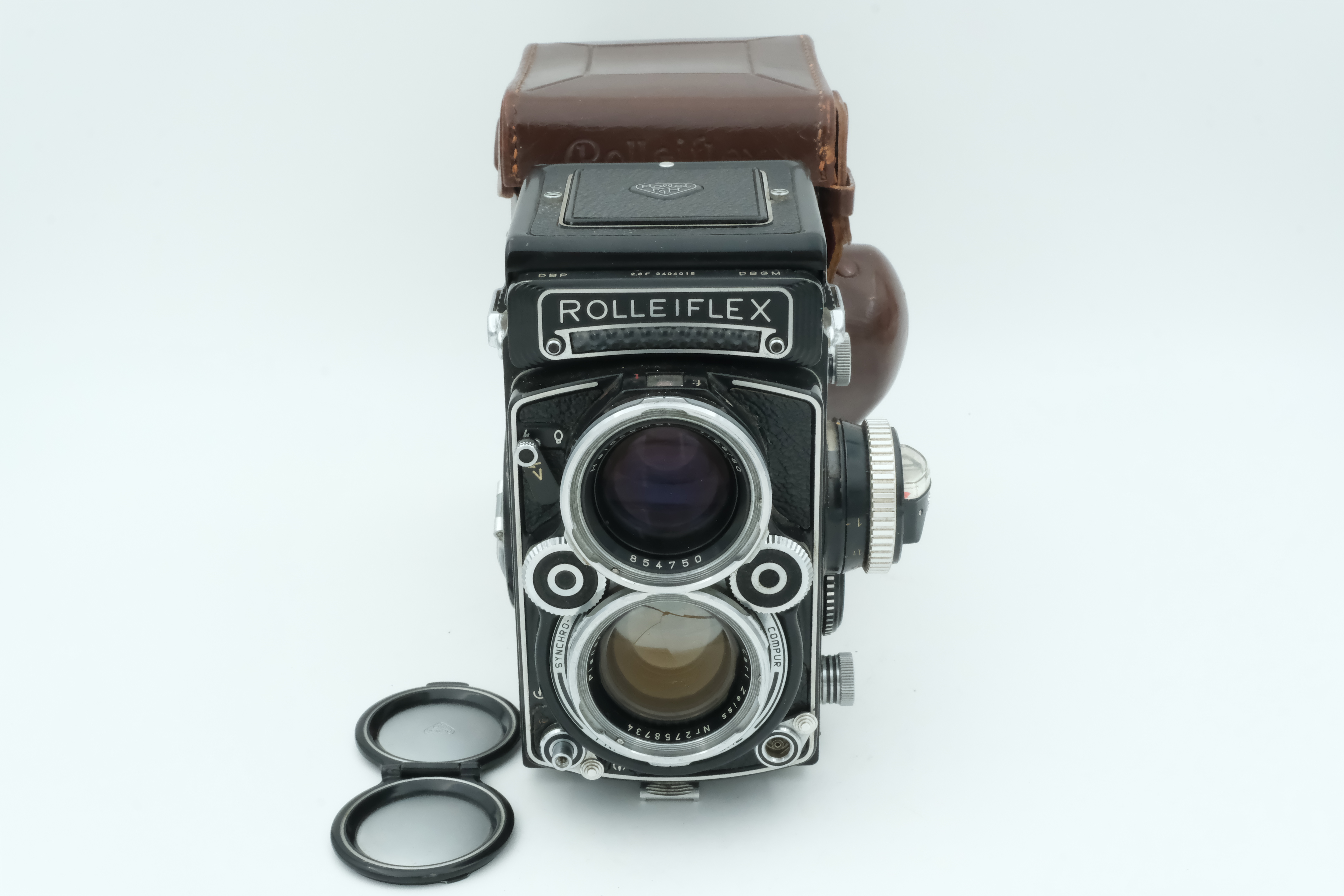 Rolleiflex 2,8 F Planar 80mm 2,8 + Tasche