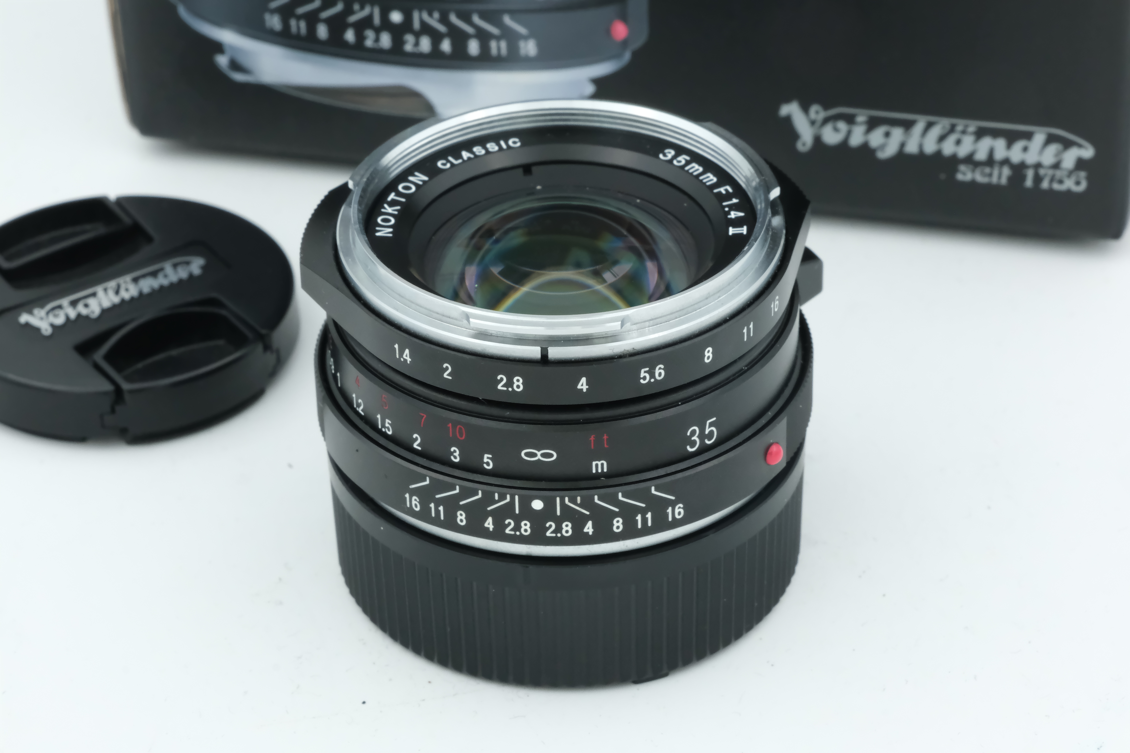 Voigtländer 35mm 1,4 II Nokton Classic für Leica M, 6 Monate Garantie