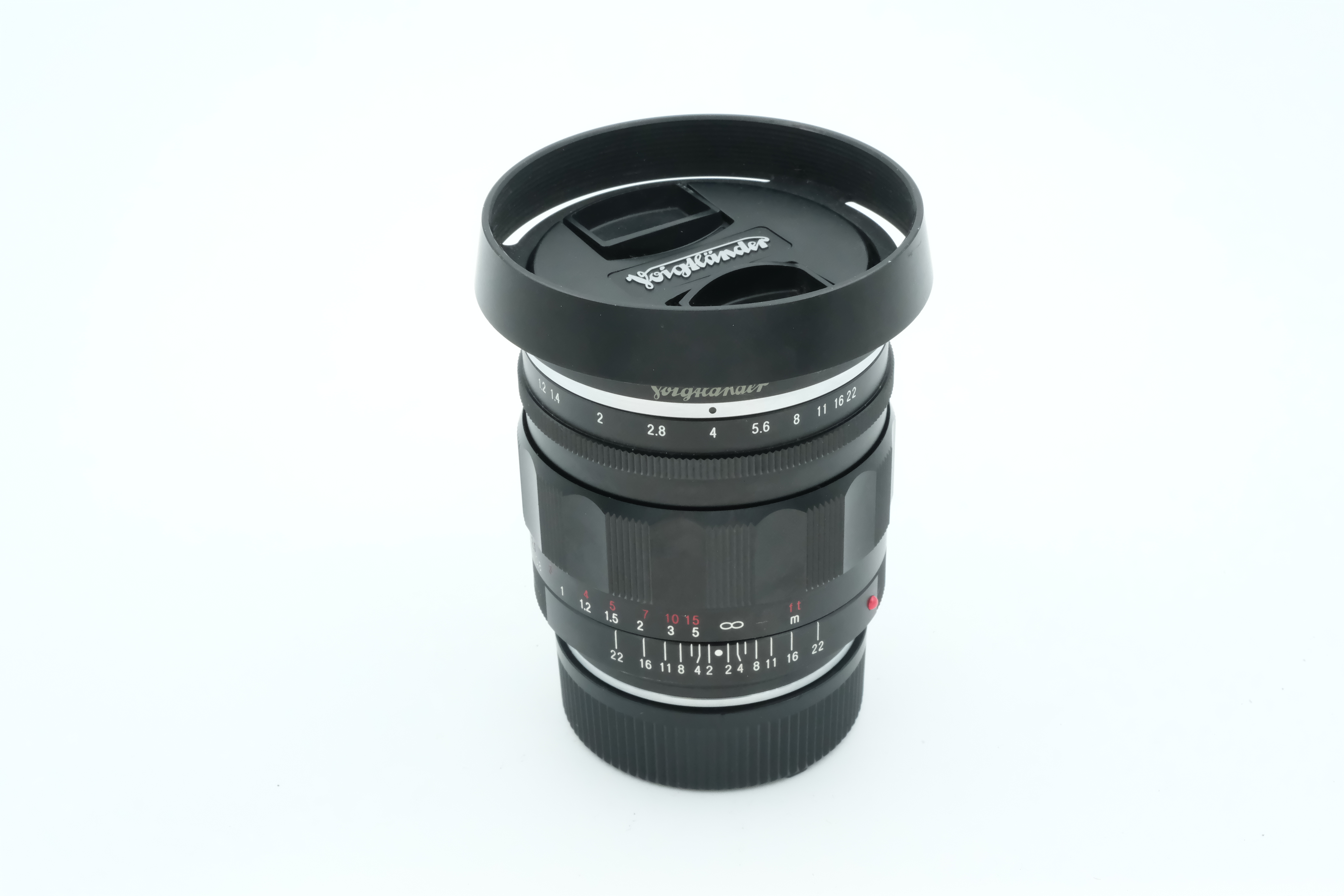 Voigtländer 35mm Nokton II 1,2 + Sonnenblende für Leica M Bild 01