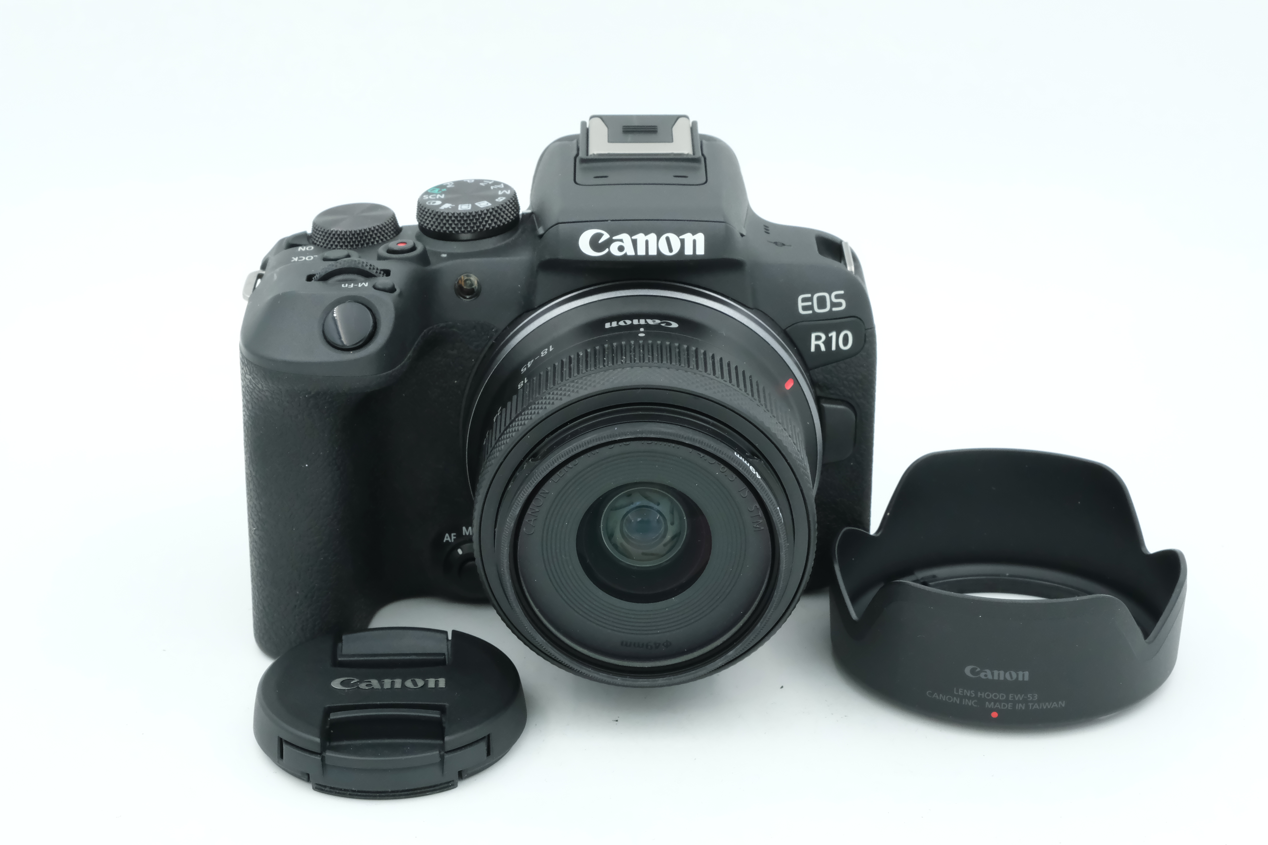 Canon R10 + 18-45mm + Sonnenblende, Auslösungen: 7.000, 1 Jahr Garantie